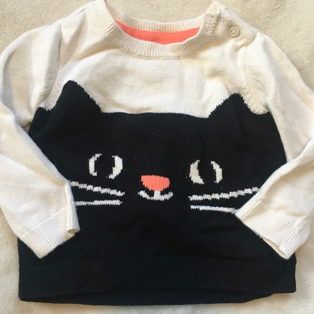 Baby Gap cat sweater